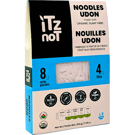 iTz noT Noodles - Udon Made with Organic Plant Fiber